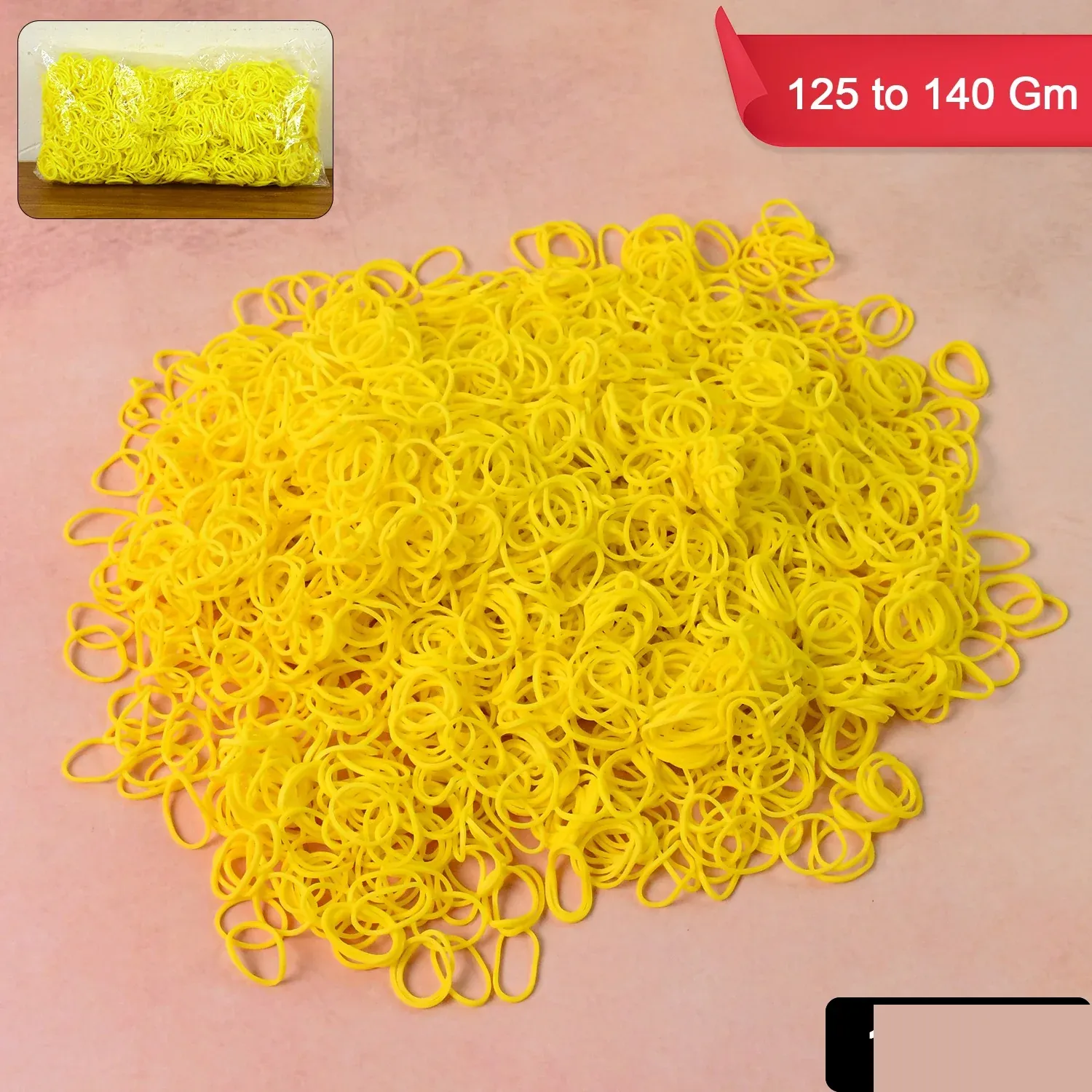 Premium Strong Elastic Rubber Bands – Multipurpose 125-140 gm Pack - Detailed Feature View 1