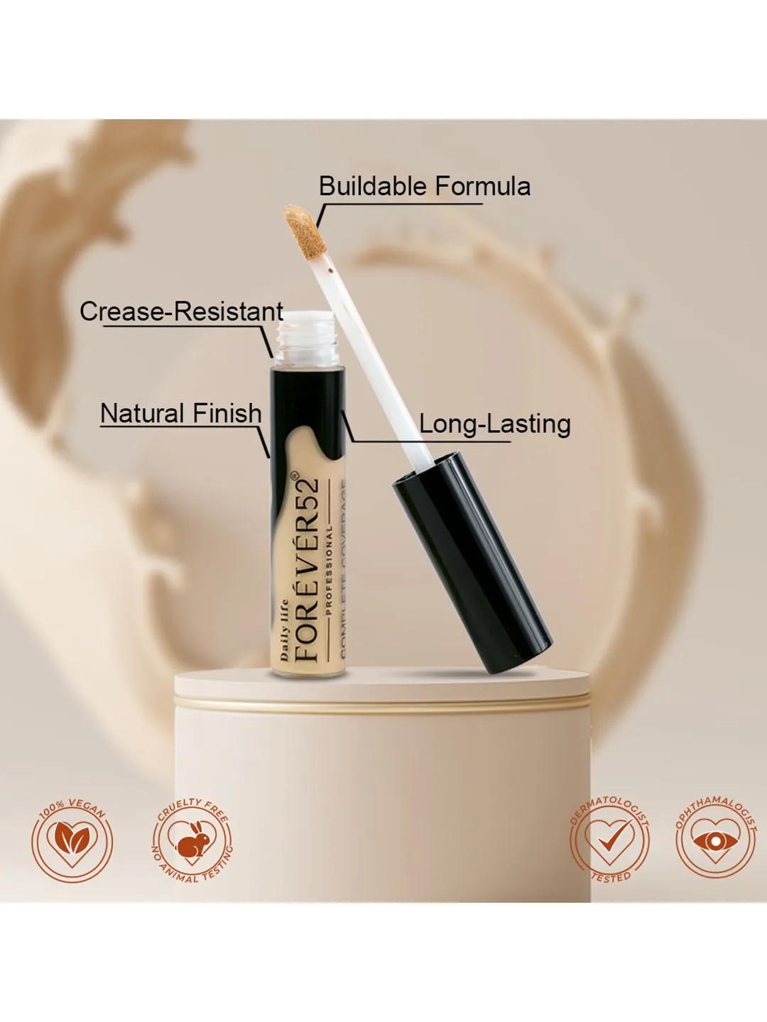 Daily Life Forever52 Complete Coverage Concealer - COV001 10g - Detailed Feature View 4