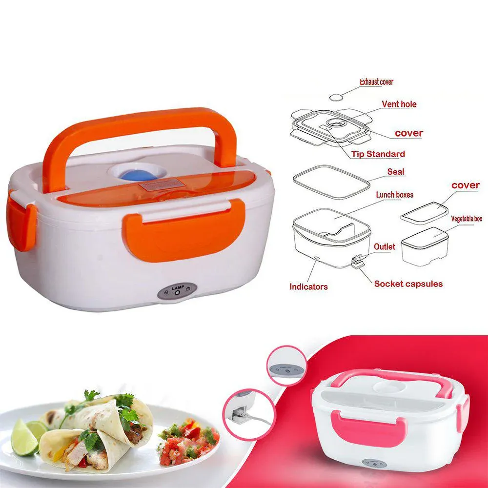 Portable Lunch Dabba Electric foods Warmer Box Tiffin / Portable Electric Box - Detailed Feature View 4