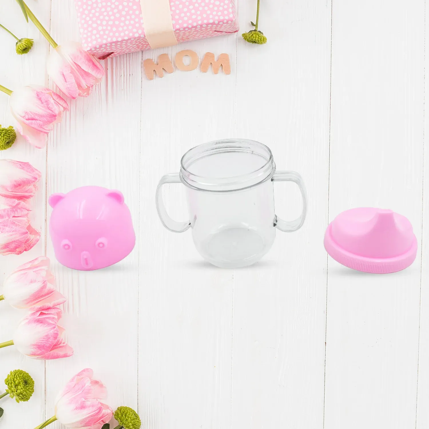 Baby Milk Sippy Mug – Leakproof Lightweight Nursing Cup for Kids (250 Ml / 1 Pc) - Detailed Feature View 6