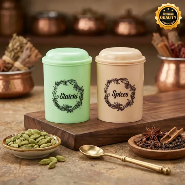 Airtight Spice Storage Jars – Keep Spices Fresh & Organized