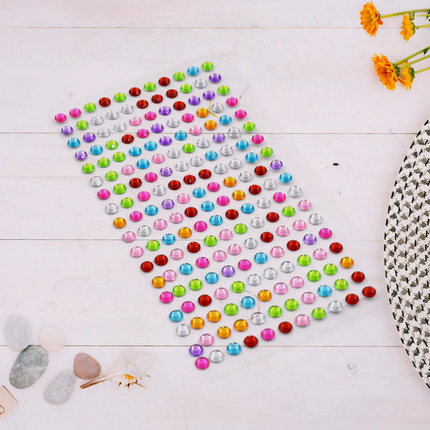 Self Adhesive Crystal Stickers for Art, Craft & Jewelry Decor - Detailed Feature View 11