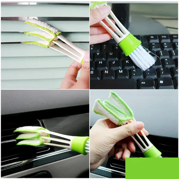 3-in-1 Blind, AC Vent & Keyboard Gap Cleaning Brush