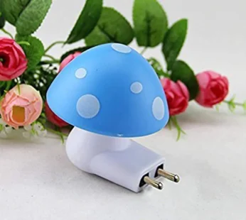 Automatic Night Sensor Mushroom Lamp (0.2 watt, Multicolour)