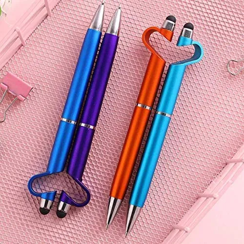 3-in-1 Stylus Pen with Mobile Stand and Ink Pen - Detailed Feature View 1