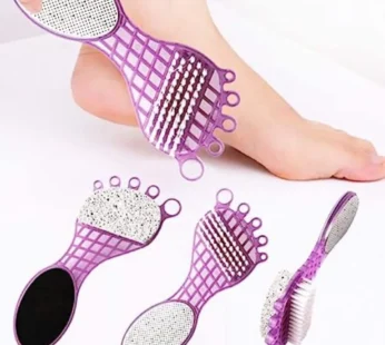4-in-1 Pedicure Tool – Pumice & Emery File for Smooth Feet | VelvaBloom