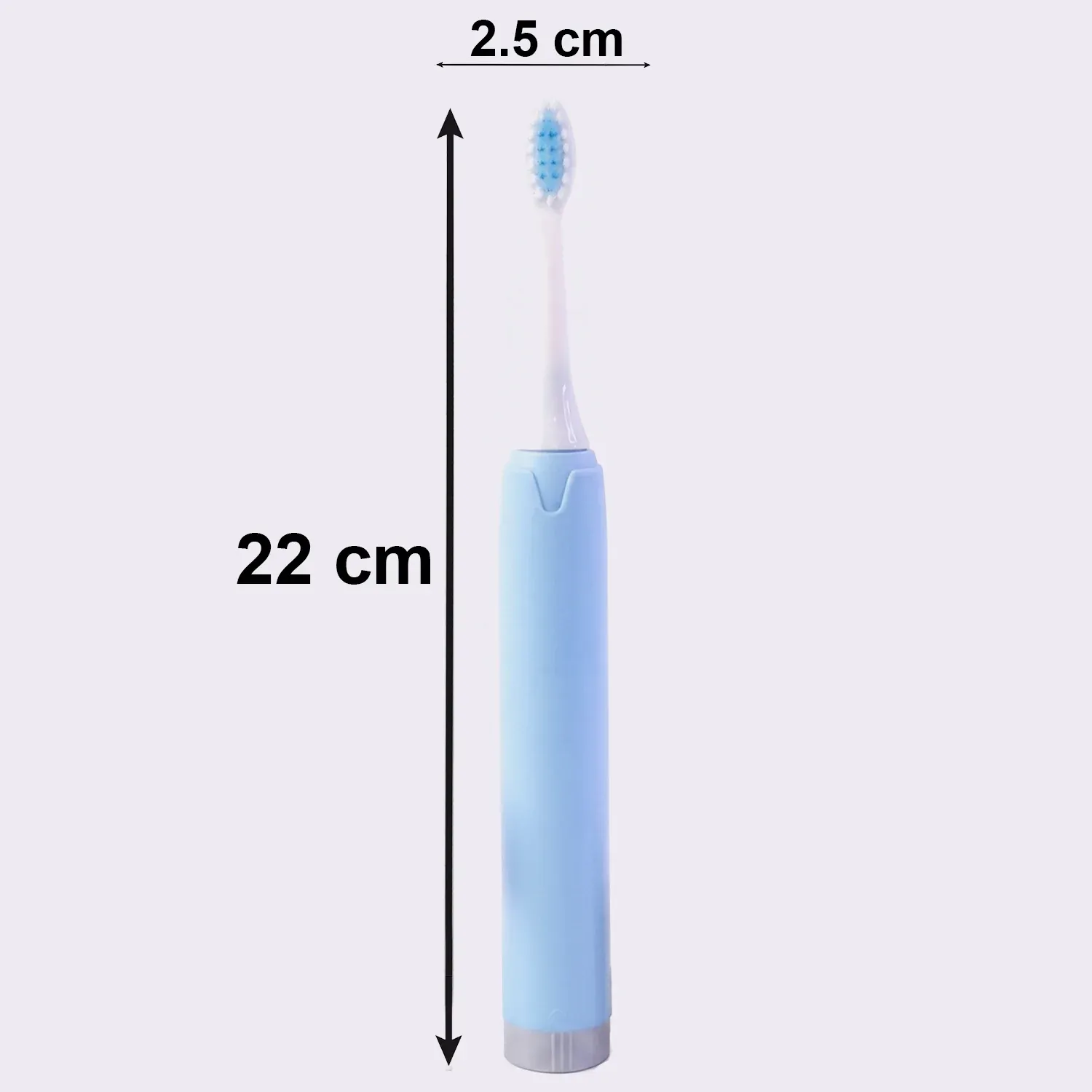 Electric Sonic Toothbrush with Extra Head & 2 AA Batteries - Detailed Feature View 5