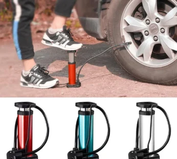 Portable Mini Foot Pump for Bicycle, Bike & Car – Up to 120 PSI