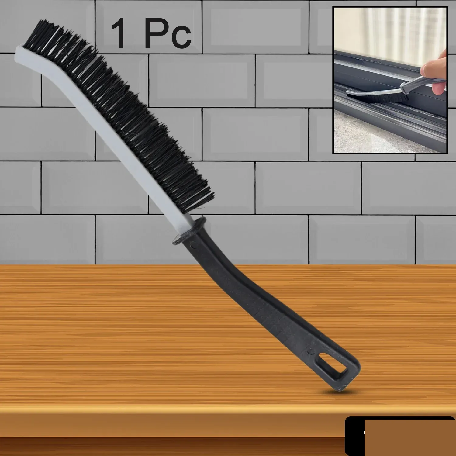 Crevice Cleaning Brush – 23cm Ultra-Thin for Tight Gaps | storenzo - Detailed Feature View 1