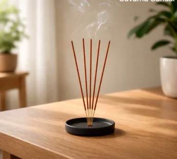 Suvarna Sandalwood Scented Incense Sticks for Pooja & Meditation