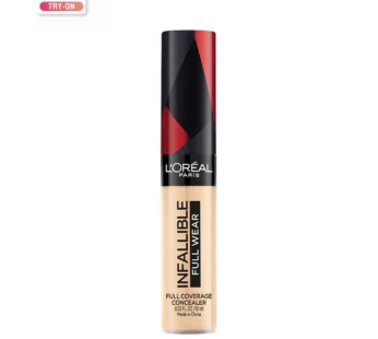 LOreal Paris Infallible Full Coverage Sweat Proof Concealer 10ml – Beige 308