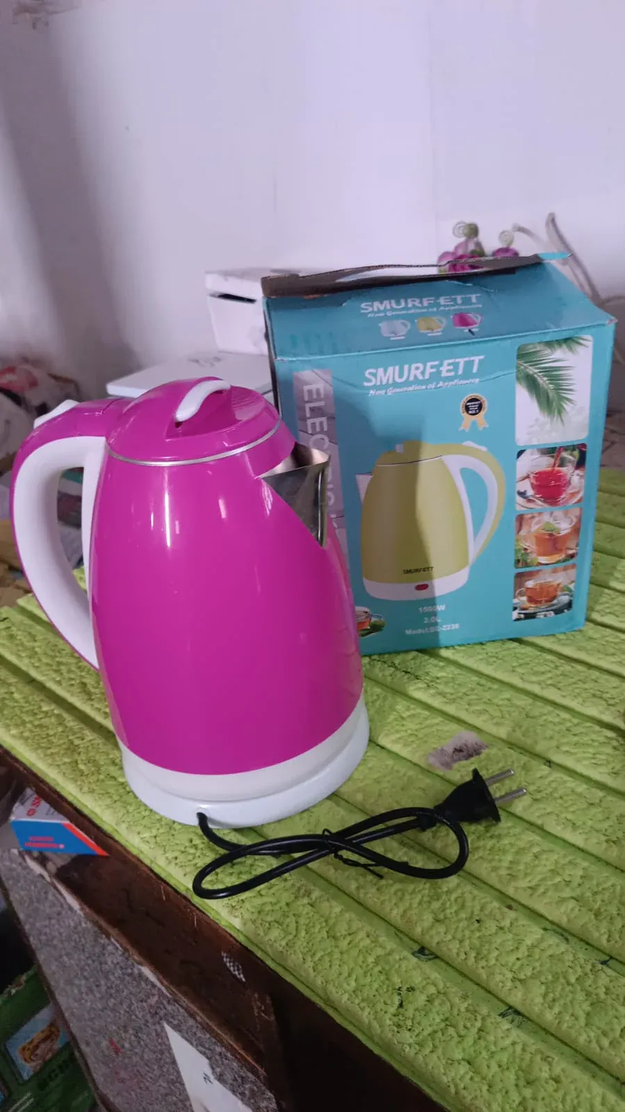 Stainless Steel Electric Kettle 1500 Watt (2 Ltr.) - Detailed Feature View 6