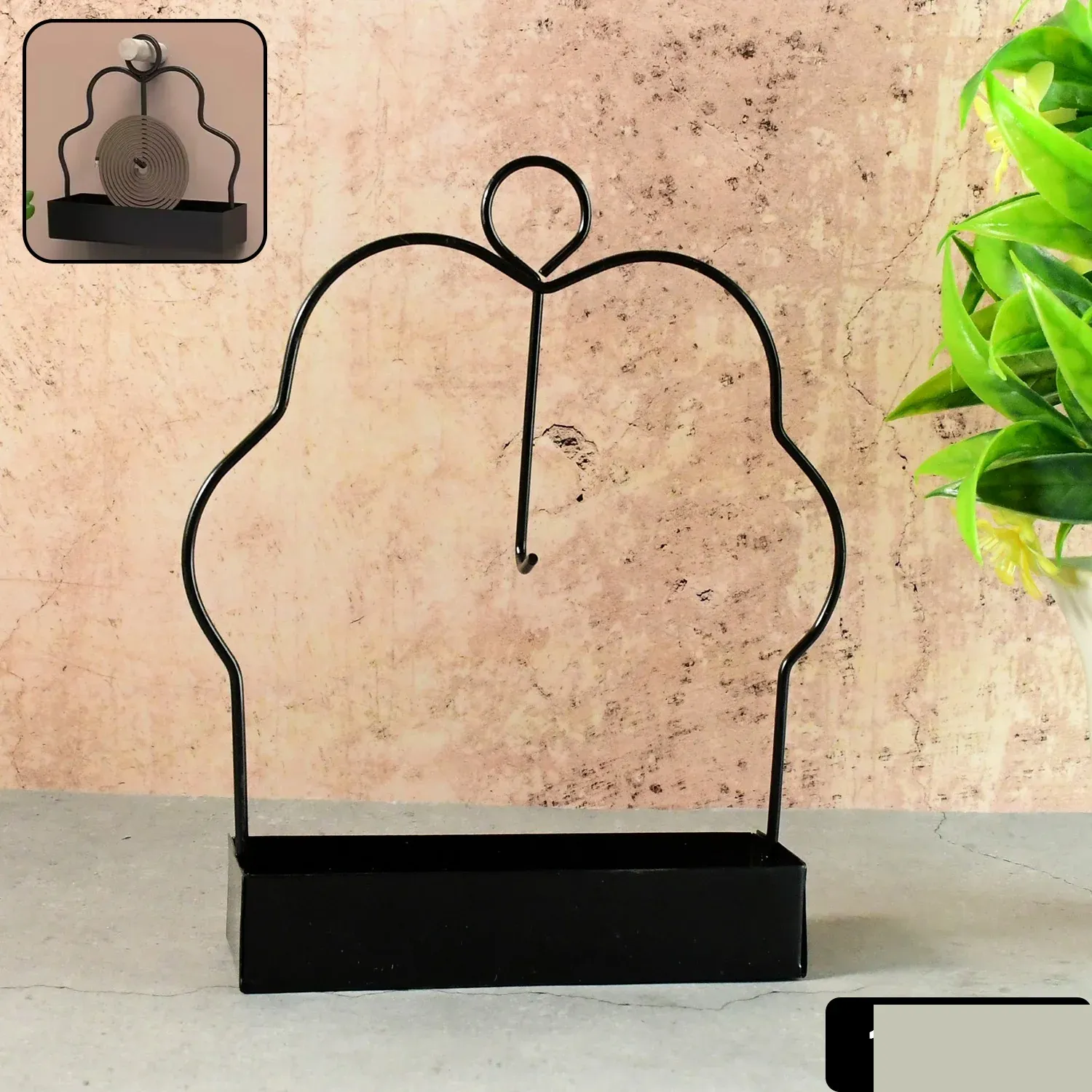 Mosquito Coil Holder – Safe Ash Catcher Stand for Home Use - Detailed Feature View 1