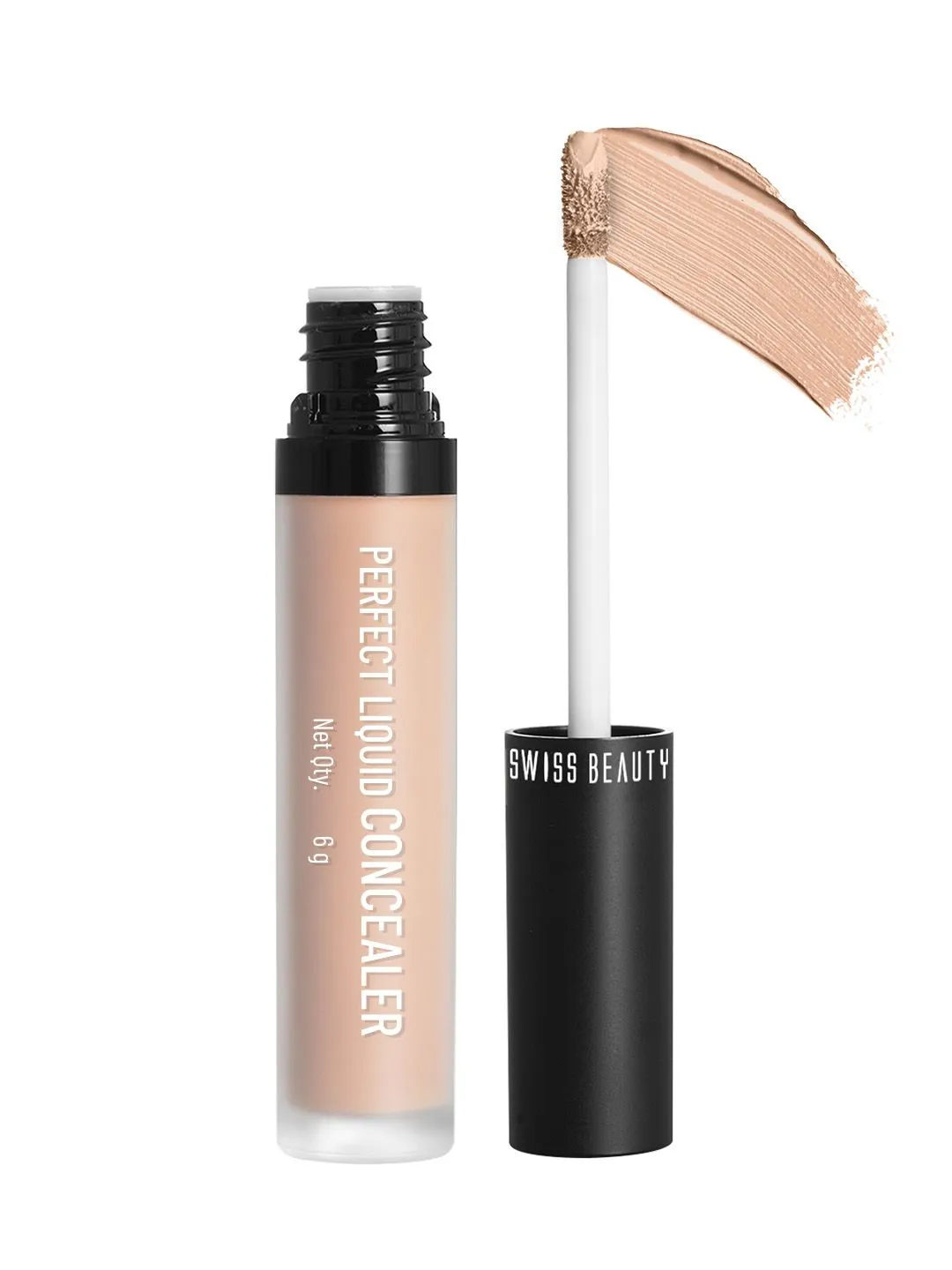 Premium SWISS BEAUTY Liquid Concealer - Clair Moyen 06 - Buy Online at Alikart
