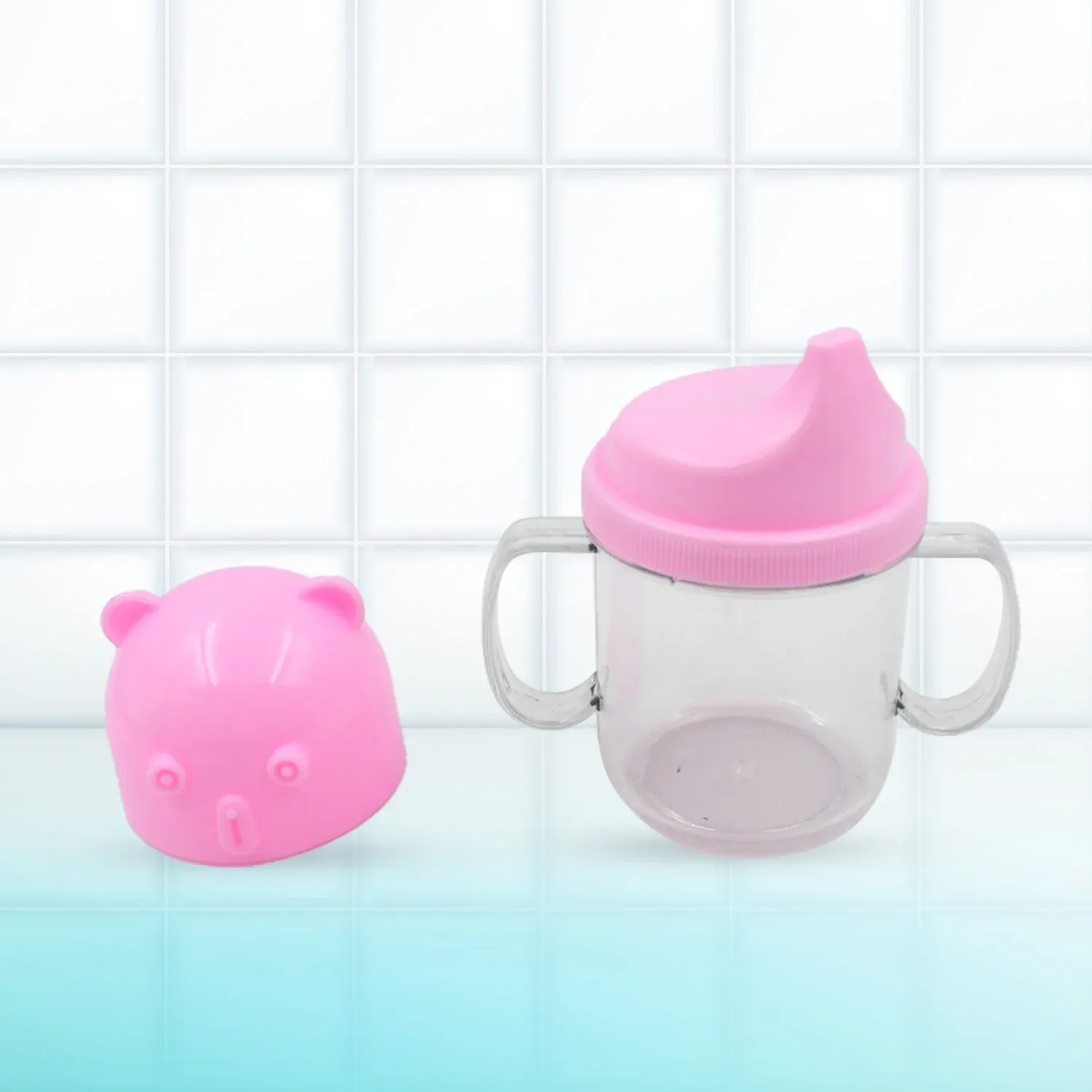 Baby Milk Sippy Mug – Leakproof Lightweight Nursing Cup for Kids (250 Ml / 1 Pc) - Detailed Feature View 4