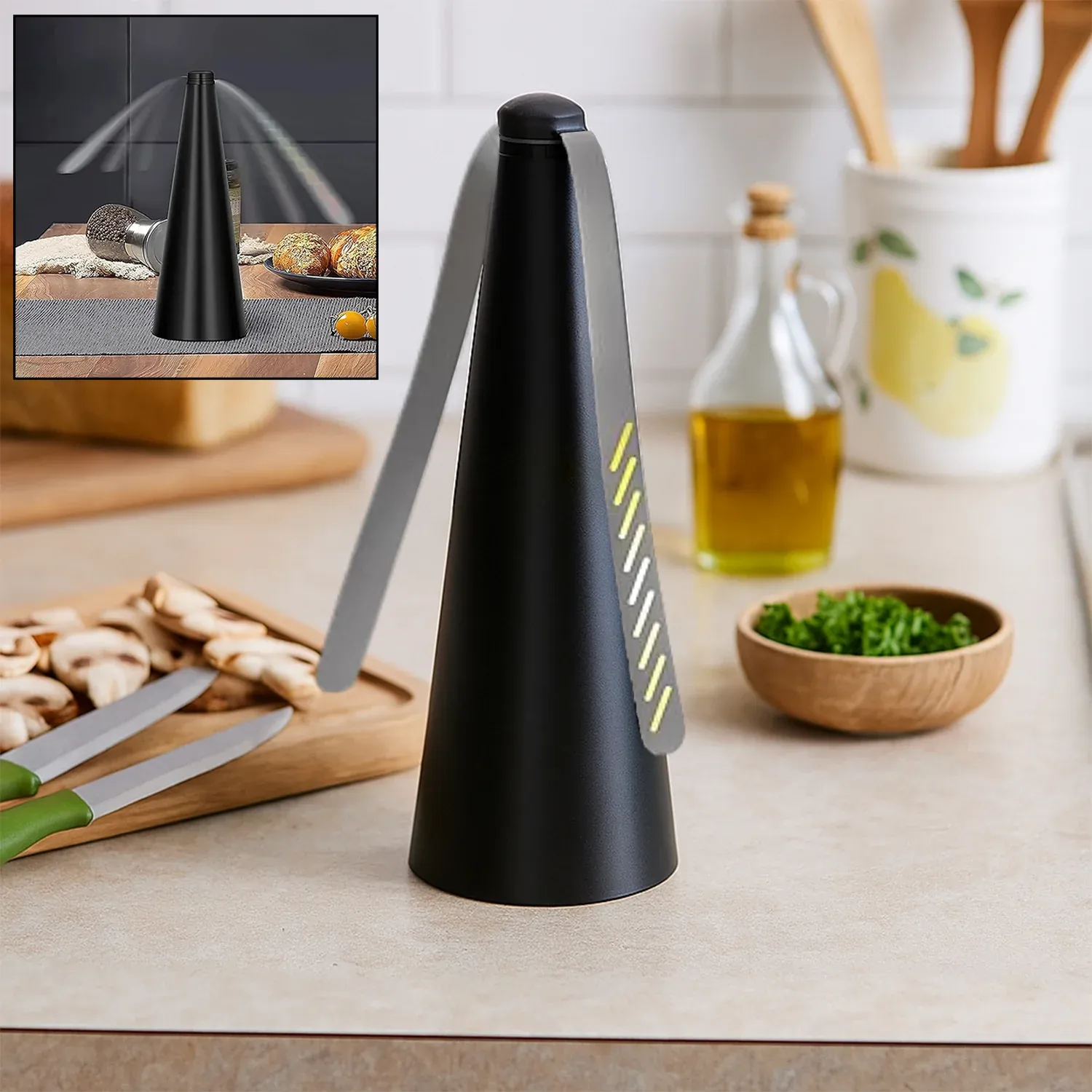 Premium Fly Repellent Fan (Battery & USB) - Tabletop, Indoor/Outdoor, Chemical-Free - Buy Online at Alikart