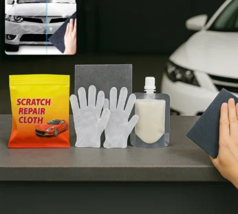 Nano Magic Car Scratch Remover Kit with Repair Solution & Gloves