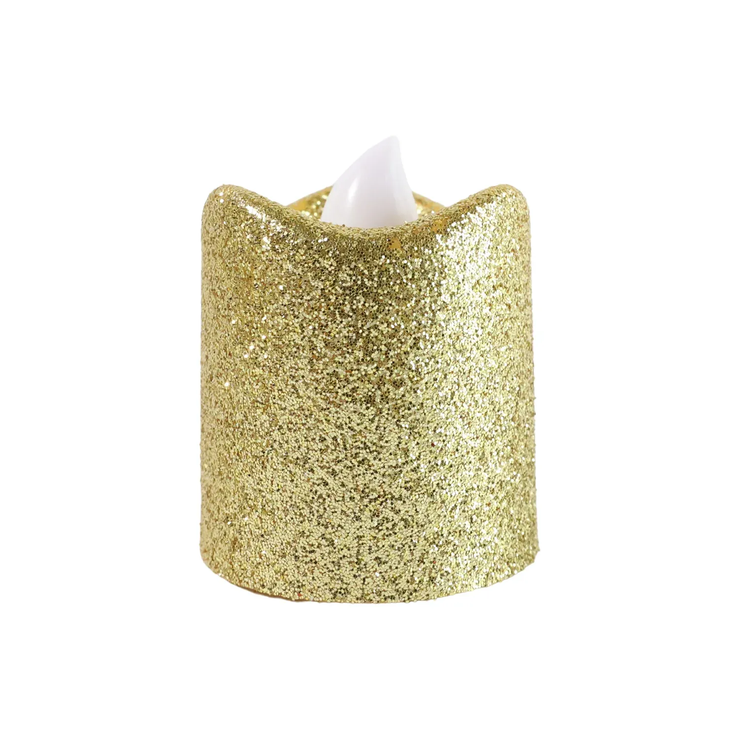 Christmas Premium Glitter LED Tealight Candles (9 Pc Set) - Detailed Feature View 4