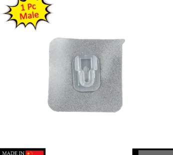 Adhesive Hooks – Transparent Damage-Free Wall Hanging | GlimmerHome