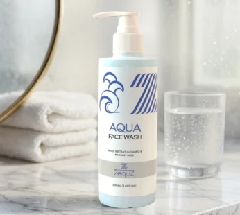 Zequz Hydrating Aqua Face Wash – Gentle Daily Cleanser 250ml