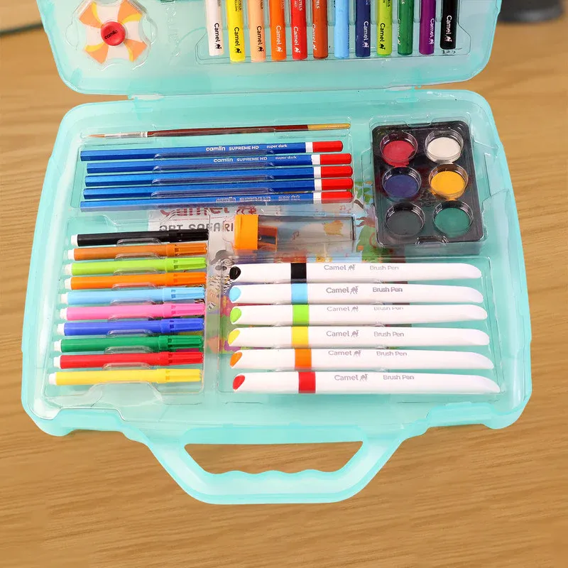 Art Safari Kit – 65+ Creative Art Supplies in Carry Case - Detailed Feature View 5