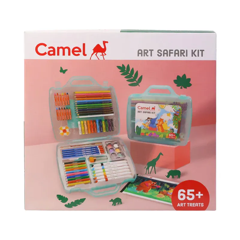 Art Safari Kit – 65+ Creative Art Supplies in Carry Case - Detailed Feature View 4