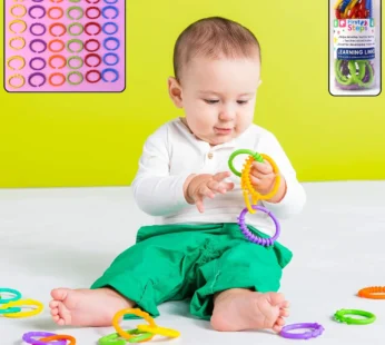 Baby Learning Links – 36 Pc Educational Toy Set for Motor Skills