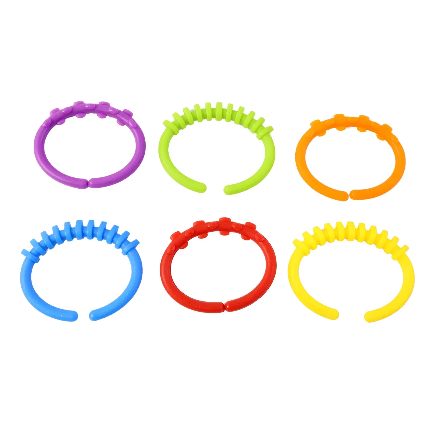 Baby Learning Links – 36 Pc Educational Toy Set for Motor Skills - Detailed Feature View 4