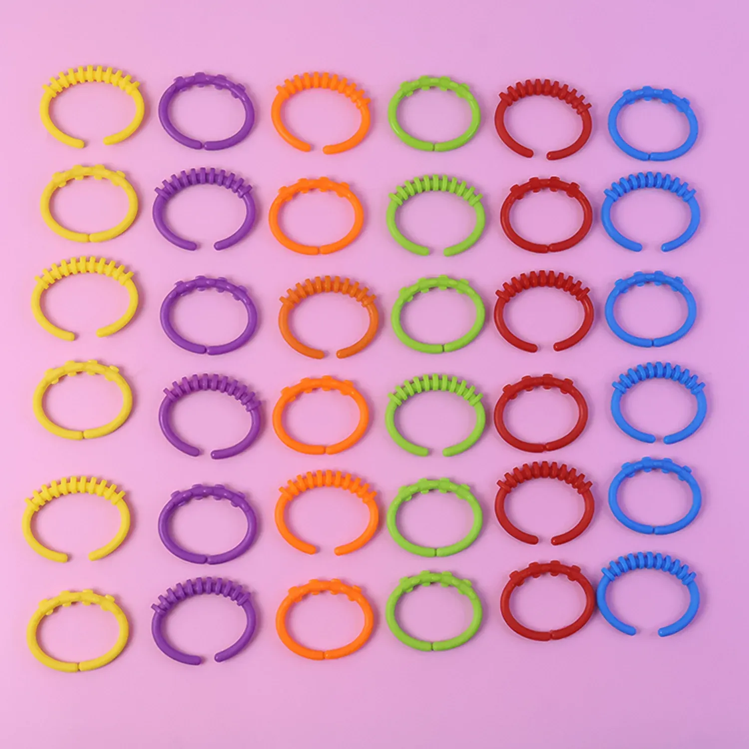 Baby Learning Links – 36 Pc Educational Toy Set for Motor Skills - Detailed Feature View 3