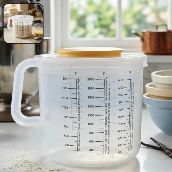Plastic Measurement Storage Box – Large Capacity & Secure Lid