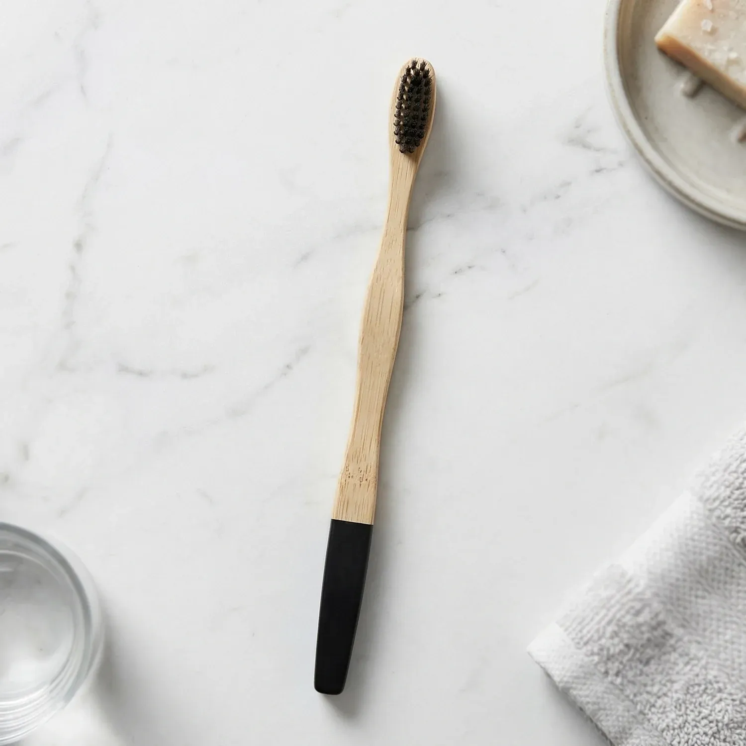 Bamboo Toothbrush – Eco-Friendly & Soft Charcoal Bristles - Detailed Feature View 6