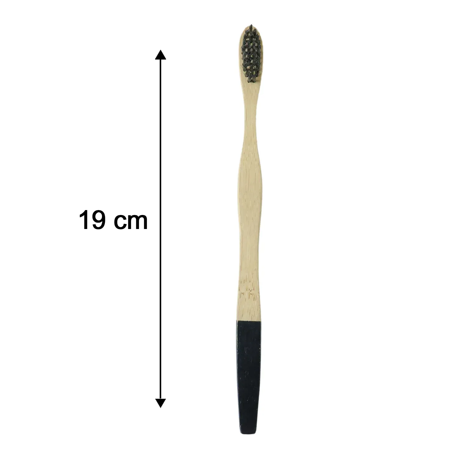 Bamboo Toothbrush – Eco-Friendly & Soft Charcoal Bristles - Detailed Feature View 5
