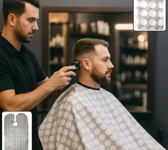 Hair Cutting Cape – Lightweight Waterproof Barber Gown