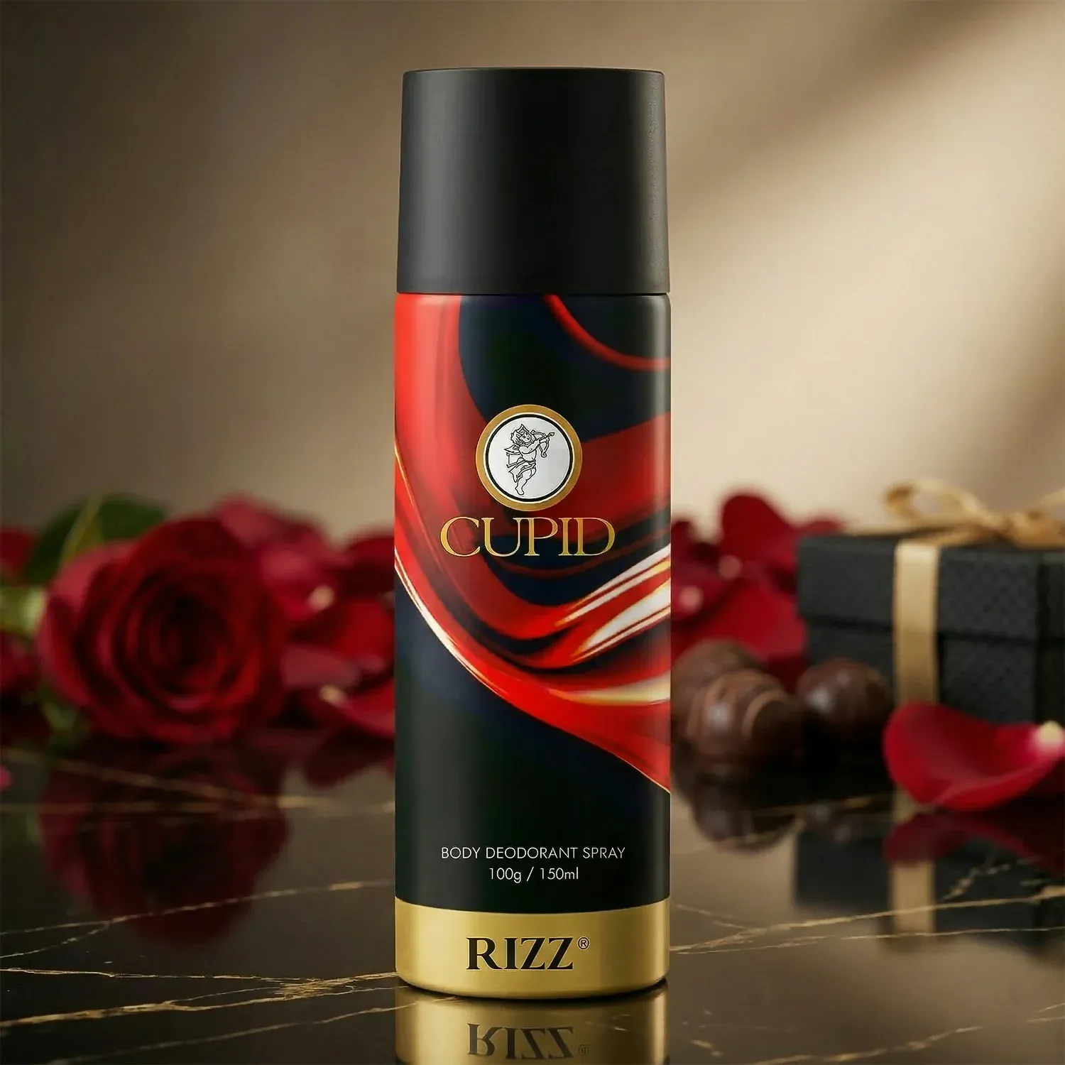 Premium CUPID Body Deodorant Spray - RIZZ Fragrance for Men (150 ml) - Buy Online at Alikart