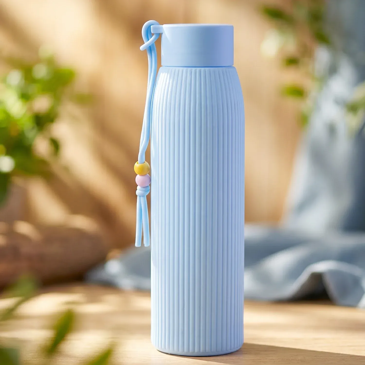 Glass Water Bottle – Stylish & Leakproof for Daily Use - Detailed Feature View 2