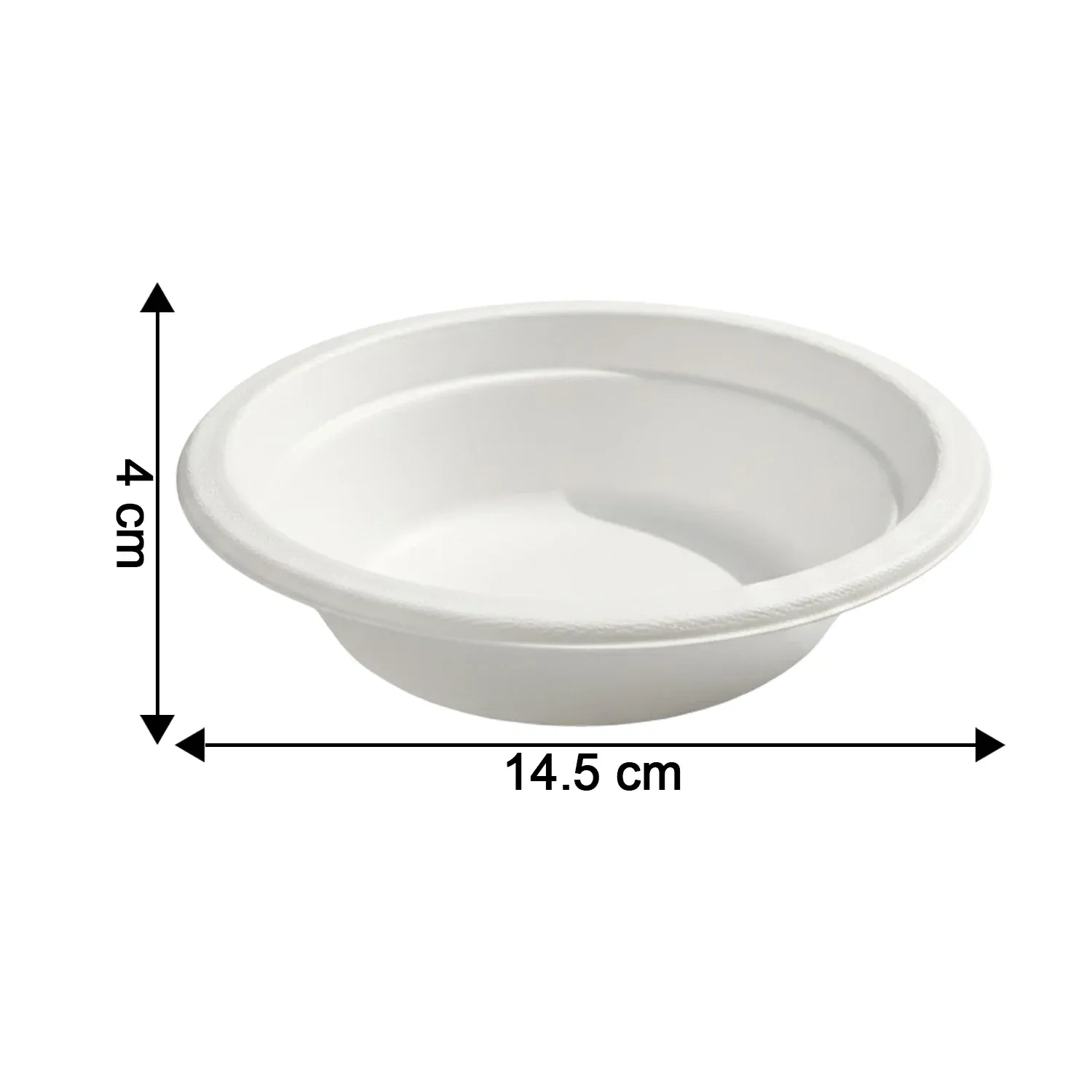 Disposable Food Serving Bowl Set – 360ml Capacity, 10 Pieces - Detailed Feature View 5