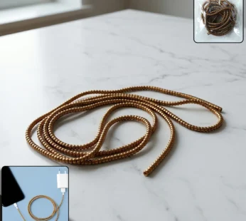 Spiral Cable Protector Sleeve – Flexible Cord Saver, 1 Pc Mixed Colors