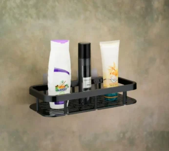 Wall Mounted Bathroom Storage Rack – Hassle-Free No-Drill Installation