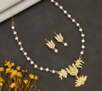 Temple Jewellery Lakshmi Coin Choker with Jhumka Earrings