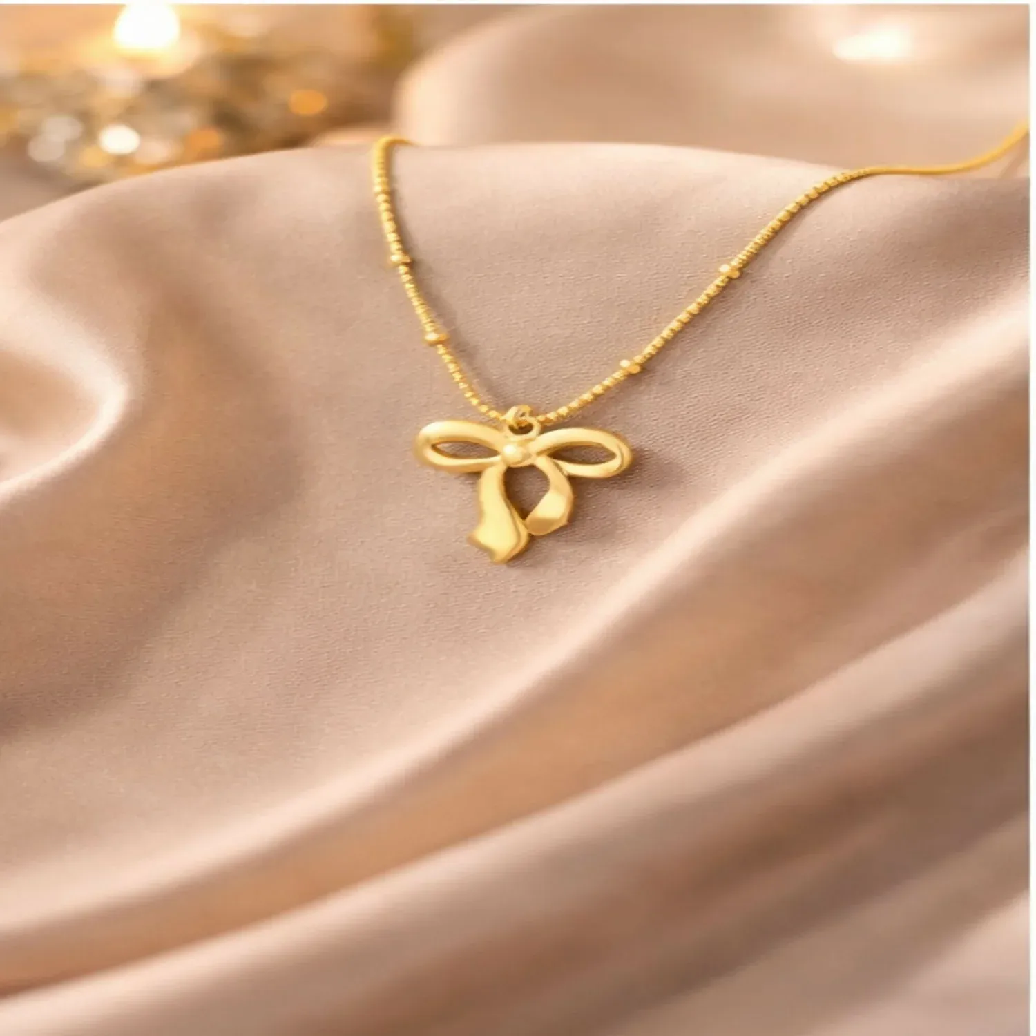 Pendant Necklace for Women | Minimalist Chain Necklace | Stylish Daily Wear Jewelry - Detailed Feature View 1