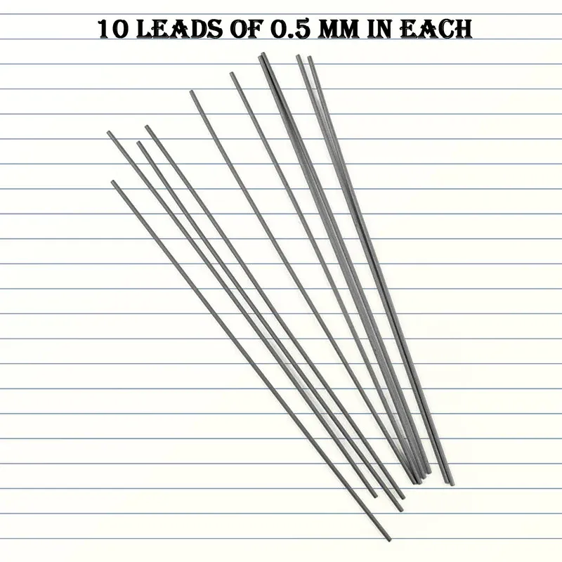 Mechanical Pencil Lead 0.5 mm HB – Smooth, Break-Resistant Writing - Detailed Feature View 3