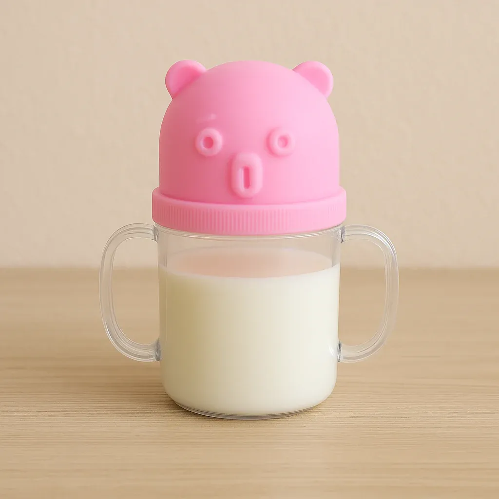 Premium Baby Milk Sippy Mug – Leakproof Lightweight Nursing Cup for Kids (250 Ml / 1 Pc) - Buy Online at Alikart