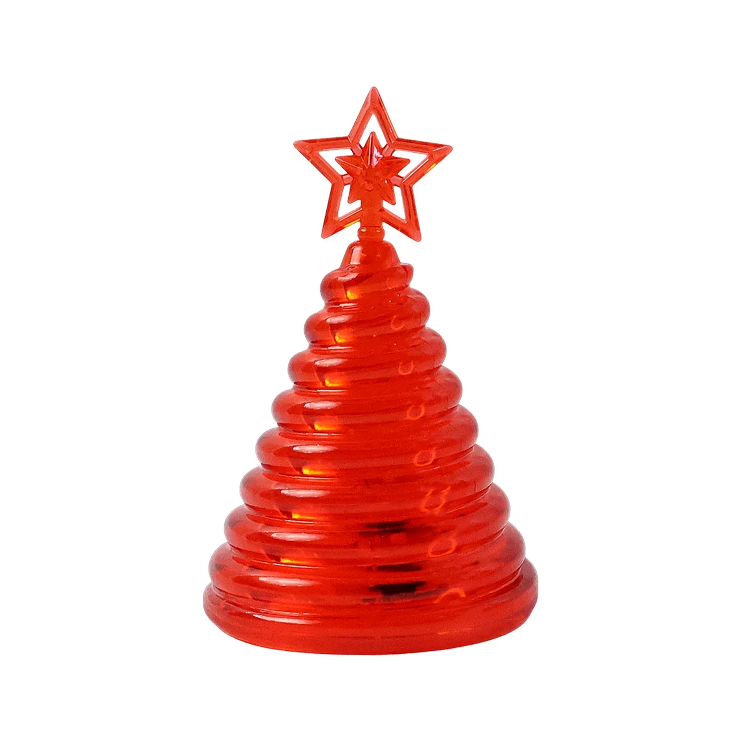 Premium LED Glowing Spiral Christmas Tree Night Lamp (1 Pc) - Detailed Feature View 4