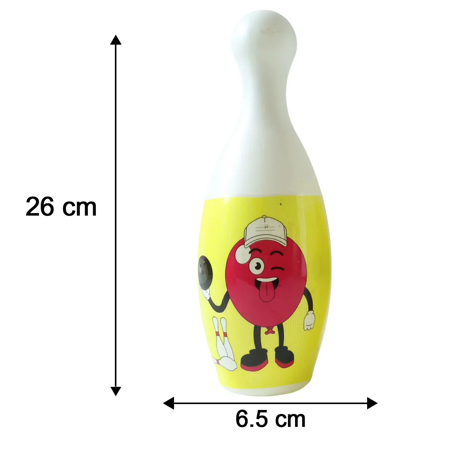 Kids Bowling Set with 6 Colorful Pins and 2 Balls (1 Set) - Detailed Feature View 5