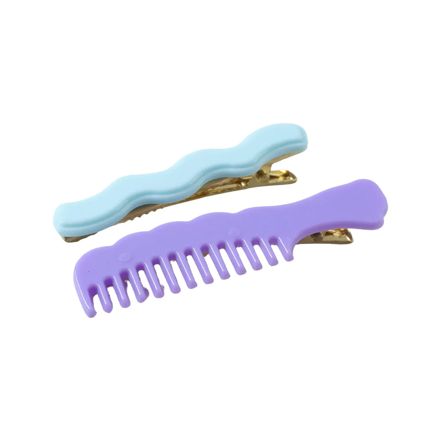 Comb-Shaped Hair Clips Set for Girls & Women – Stylish Hair Pins (4 Pc ) - Detailed Feature View 3