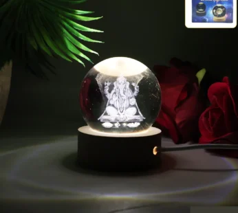 3D Crystal Ball lamps for Bedroom 3D Lamps for Home Decoration 3D Crystal Ball Night Light Gifts for Women Gifts for Men Room Decor Items for Bedroom for Friend and Family (1 Pc)