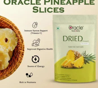 Oracle Dried Pineapple 250g – Naturally Ripened Dehydrated Fruit Snack