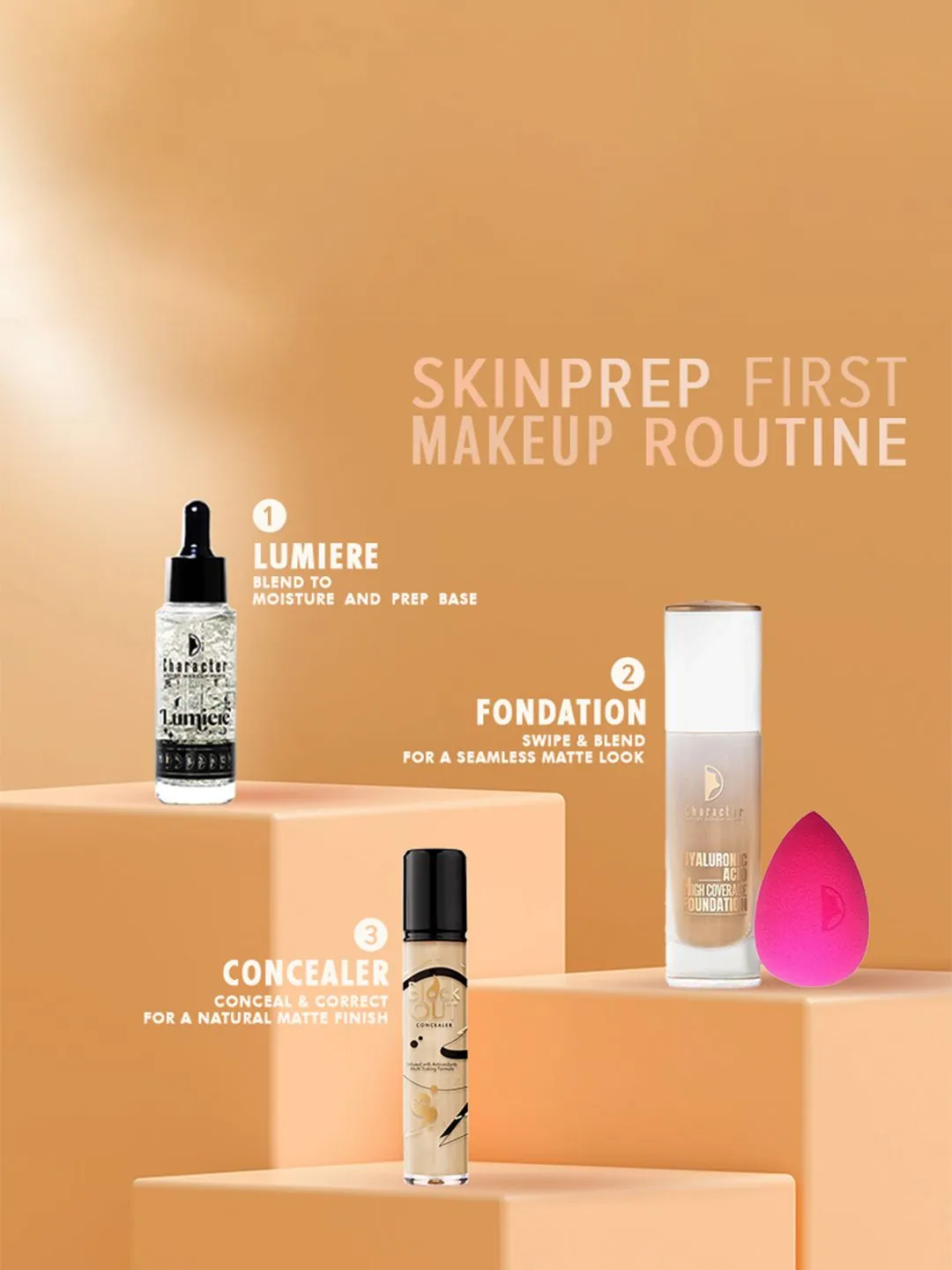 Character Block Out Concealer - 15g - Swan 002 - Detailed Feature View 5