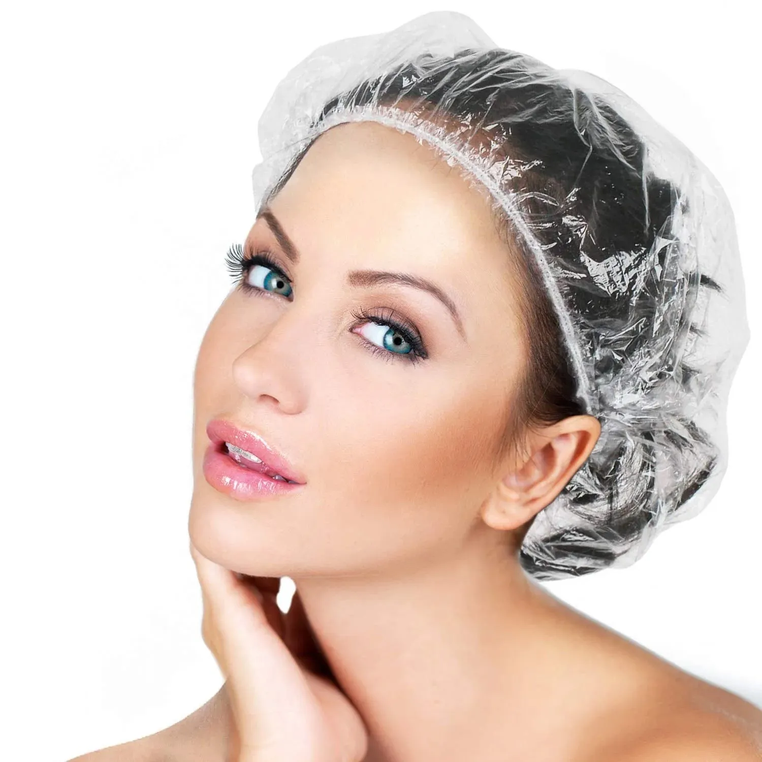 Disposable Shower Cap – Waterproof & Hygienic | VelvaBloom - Detailed Feature View 6