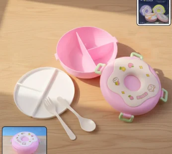 Donut Lunch Box – Insulated 3-Compartment for Kids & Adults | Lunchie Bunchie